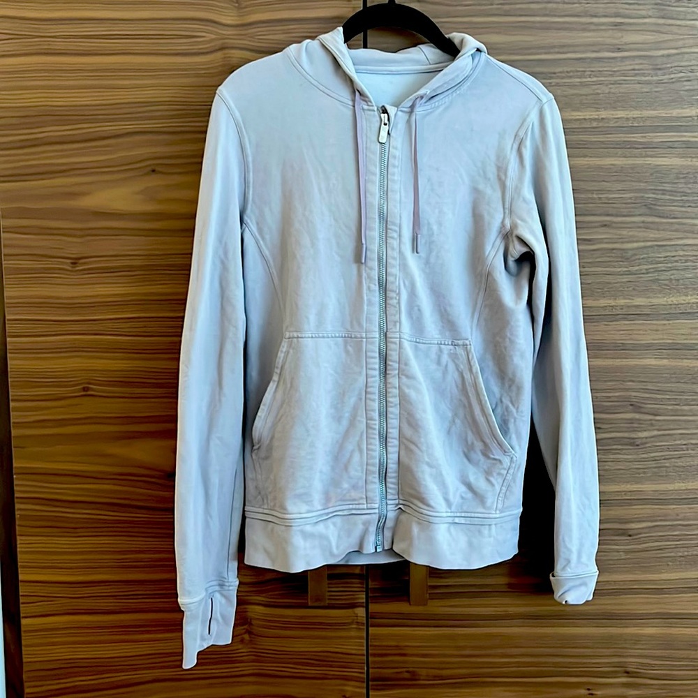 Lululemon size 8 full zip lightweight hoodie.